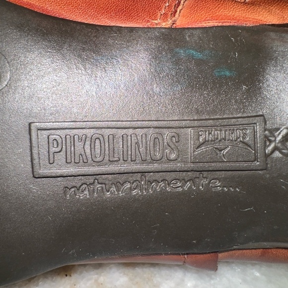 Pikolinos Brown Leather Ankle Boots with zipper - Size 39 - Picture 7 of 8